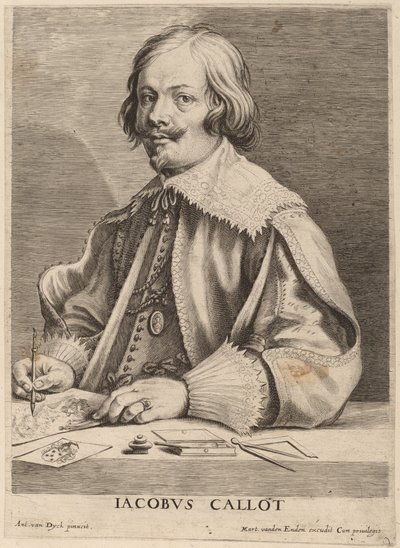 Jacques Callot alkotó: Lucas Emil Vorsterman after Sir Anthony van Dyck