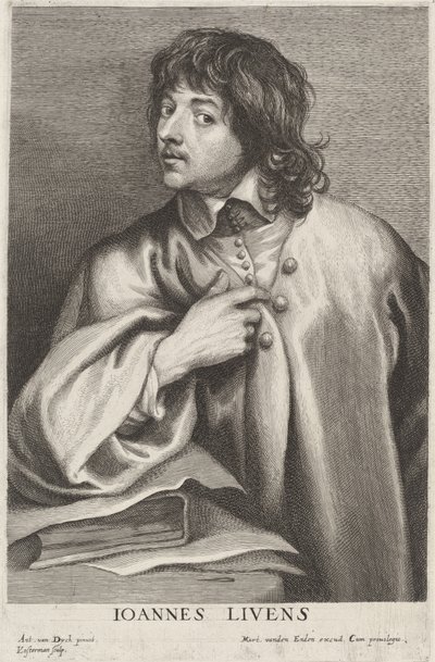 Jan Lievens alkotó: Lucas Emil Vorsterman after Sir Anthony van Dyck
