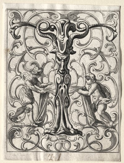 Új ABC-füzet: T, 1627. alkotó: Lucas Kilian