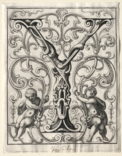 Új ABC-füzet: Y, 1627. alkotó: Lucas Kilian