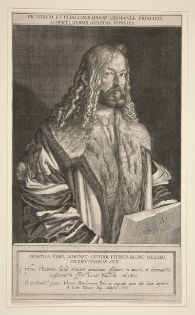 Albrecht Durer portréja alkotó: Lucas Kilian