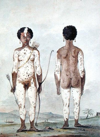 "Petite fille negre nee Lille St. Lucia", 1795 körül (akvarell, papír) alkotó: Lucas Lucas