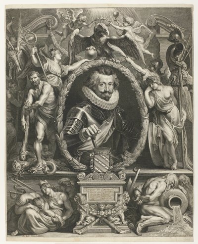 Charles Bonaventure de Longueval, Bucquoy grófjának portréja Charles-Bonaventure de Longueval, Graaf van Bucquoy portréja alkotó: Lucas Vorsterman (I)