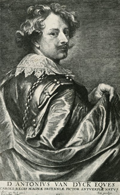 Vandyck portréja, 1906. alkotó: Lucas Vorsterman
