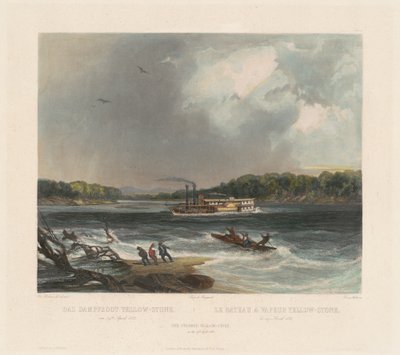 A Gőzös Sárgakő alkotó: Lucas Weber after Karl Bodmer
