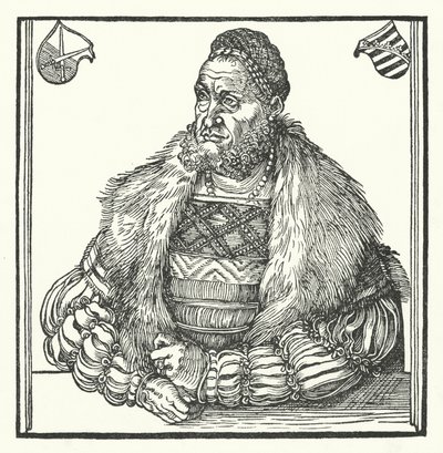 III. Frigyes szász választófejedelem (metszet) alkotó: Lucas the Elder (after) Cranach