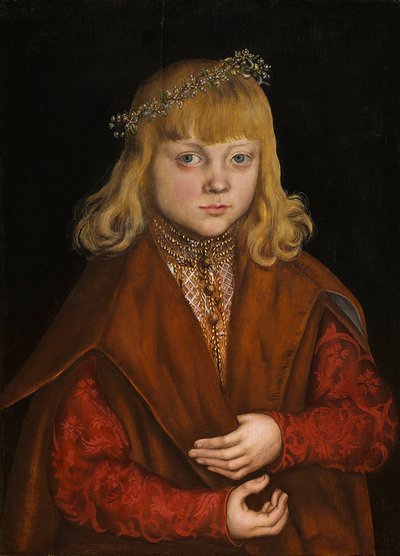 Szász herceg, 1517 körül (olaj, tábla) alkotó: Lucas the Elder Cranach