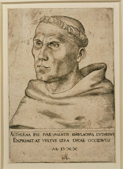 Luther Márton ... (metszet) alkotó: Lucas the Elder Cranach