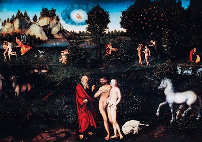 paradicsom alkotó: Lucas the Elder Cranach