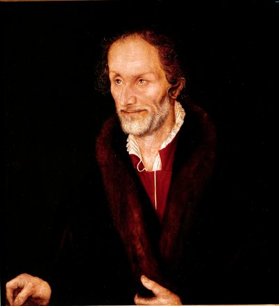 Philippe Melanchton portréja (Philipp Schwartzerd alkotó: Lucas the Elder Cranach