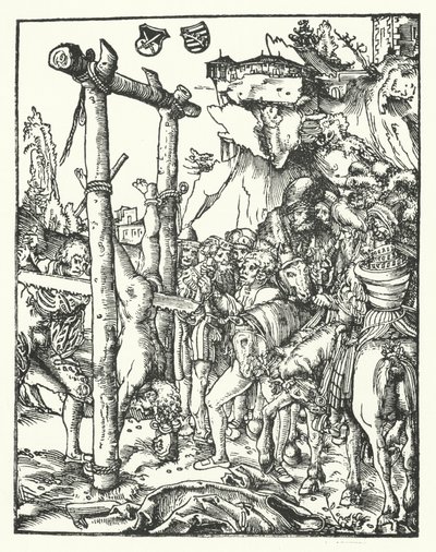 Simon, a tizenkét apostol vértanúságából alkotó: Lucas the Elder Cranach