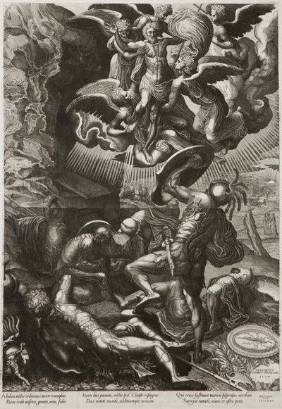 Krisztus feltámadása, 1557 alkotó: Lucas van Doetechum