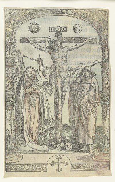 Krisztus a kereszten alkotó: Lucas van Leyden (attributed to)