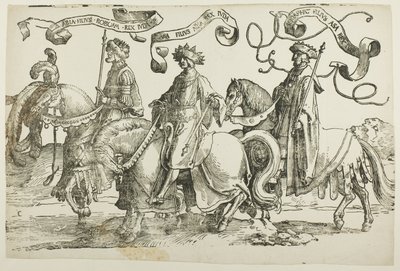 Abija, Asa, Josafat, második lemez, Izrael tizenkét királyából alkotó: Lucas van Leyden