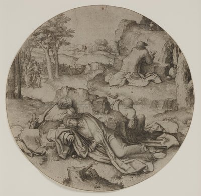Agónia a kertben alkotó: Lucas van Leyden