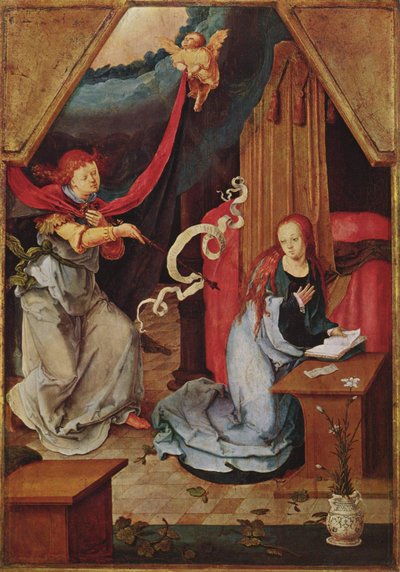 Angyali üdvözlet alkotó: Lucas van Leyden