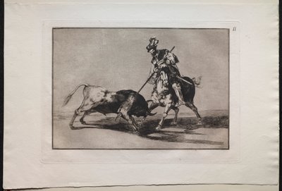 Bikaviadalok: El Cid Campeador lándzsázik egy másik bikával alkotó: Lucas van Leyden
