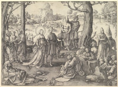 Szent Mária Magdolna tánca alkotó: Lucas van Leyden