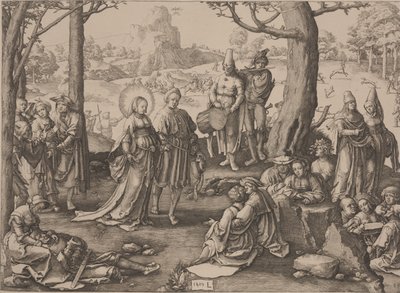 Magdolna tánca alkotó: Lucas van Leyden
