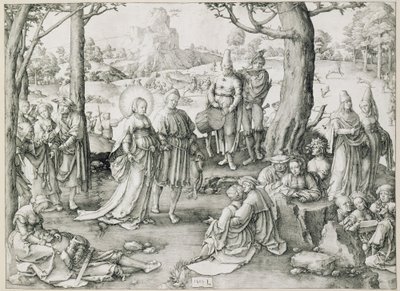 Mária Magdolna tánca alkotó: Lucas van Leyden
