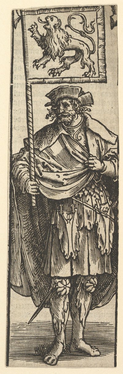 Dirk Hollandia első grófja, 1517. alkotó: Lucas van Leyden
