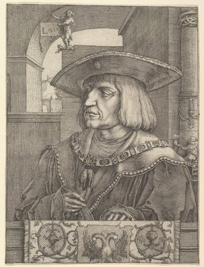 I. Miksa császár alkotó: Lucas van Leyden