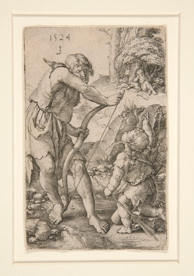 Lámek és Káin alkotó: Lucas van Leyden