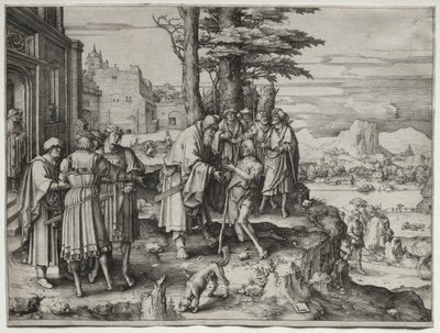 A tékozló fiú visszatérése alkotó: Lucas van Leyden
