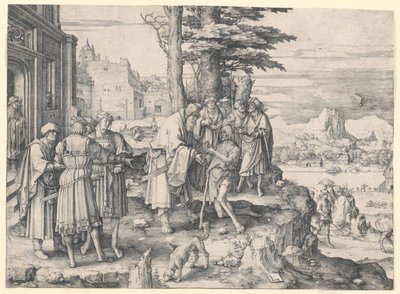 A tékozló fiú visszatérése alkotó: Lucas van Leyden