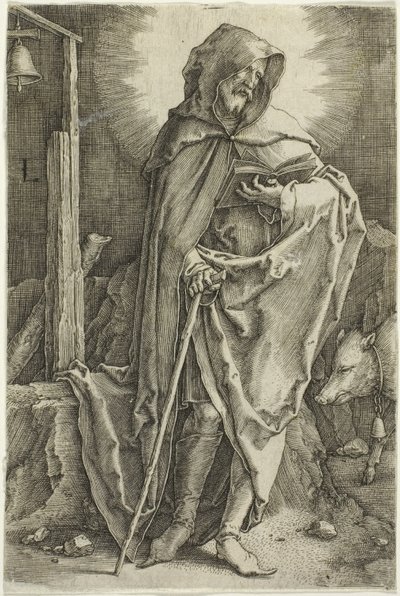 Szent Antal alkotó: Lucas van Leyden