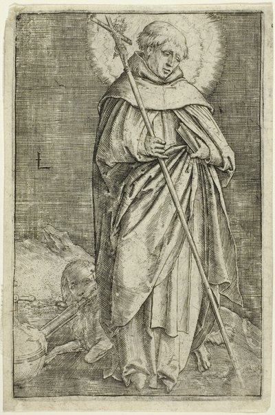Szent Domonkos alkotó: Lucas van Leyden