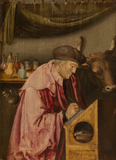 Szent Lukács alkotó: Lucas van Leyden