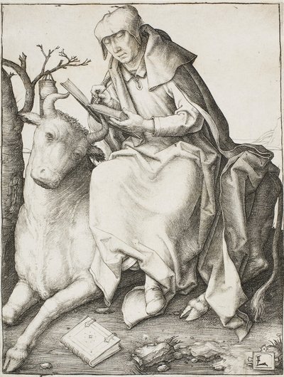 Szent Lukács, 1508 körül alkotó: Lucas van Leyden