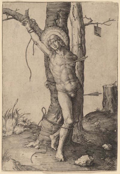 Szent Sebestyén alkotó: Lucas van Leyden