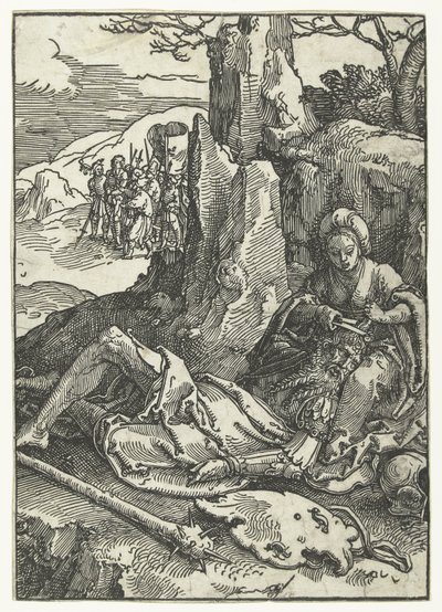 Sámson és Delila Kis sorozatú női listák (sorozat címe) alkotó: Lucas van Leyden