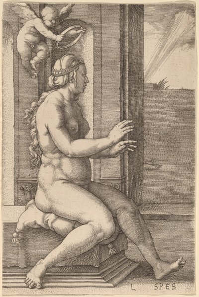 Spes (Remény) alkotó: Lucas van Leyden