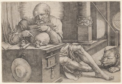 Szent Jeromos alkotó: Lucas van Leyden