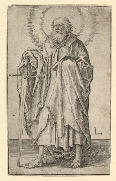 Utca. Paul, kb. 1510. alkotó: Lucas van Leyden