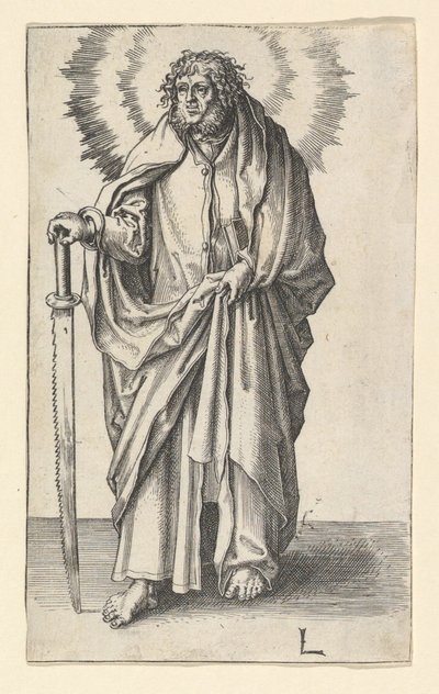 St. Simon, kb. 1510. alkotó: Lucas van Leyden