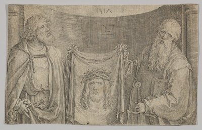 Sts. Péter és Pál Verniclussal, 1517. alkotó: Lucas van Leyden