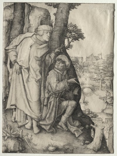 Susanna és a két öreg c. 1508. alkotó: Lucas van Leyden