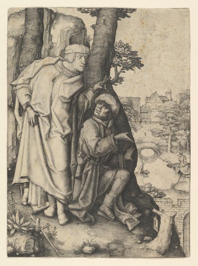 Susanna és a két vén, kb. 1508. alkotó: Lucas van Leyden