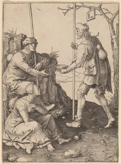 A koldusok alkotó: Lucas van Leyden