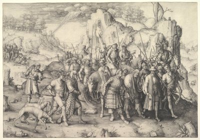 Szent Pál megtérése alkotó: Lucas van Leyden