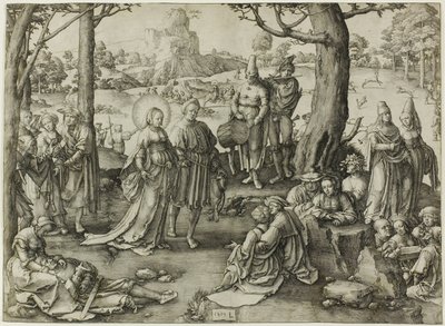 Szent Mária Magdolna tánca alkotó: Lucas van Leyden