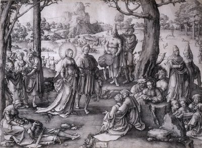 Szent Mária Magdolna tánca alkotó: Lucas van Leyden