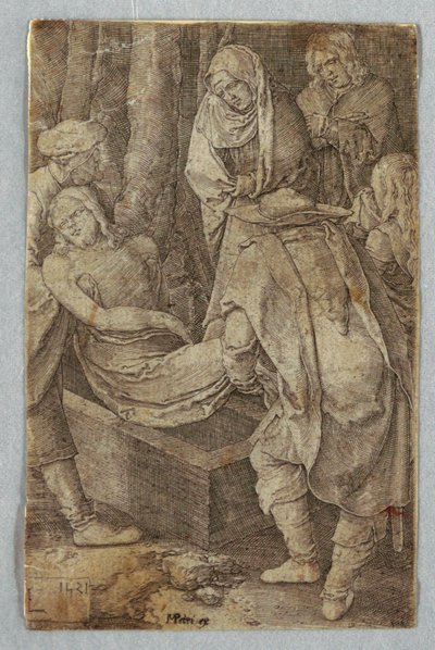 The Tombment, A szenvedélyből alkotó: Lucas van Leyden
