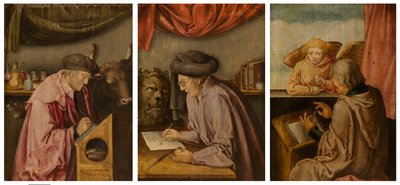Az evangélisták alkotó: Lucas van Leyden