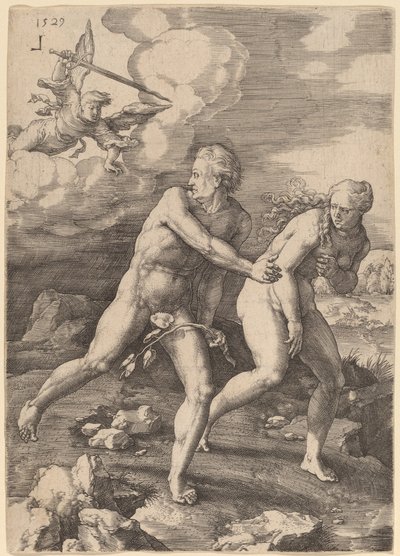 A Kiűzetés a Paradicsomból alkotó: Lucas van Leyden