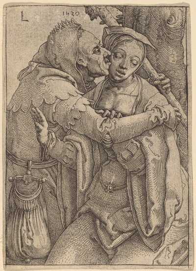A bolond és a nő alkotó: Lucas van Leyden